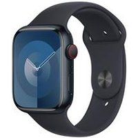Apple Watch Series 9 [GPS + Cellular 45mm] Smartwatch with Midnight Aluminum Case with Midnight Sport Band M/L. Fitness Tracker, Blood Oxygen & ECG Apps, Always-On Retina Display, Water Resistant