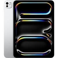 Apple iPad Pro 11-inch (M4): Ultra Retina XDR display, 512GB, Landscape 12MP Front Camera/12MP Back Camera, LiDAR scanner, Wi-Fi 6E, Face ID, All-Day Battery Life, Standard glass - Silver