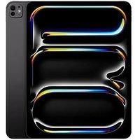 Apple iPad Pro 13-inch (M4): Ultra Retina XDR display, 512GB, Landscape 12MP Front Camera/12MP Back Camera, LiDAR scanner, Wi-Fi 6E, Face ID, All-Day Battery Life, Standard glass - Space Black