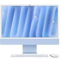 Apple iMac All-in-One Desktop Computer with M4 chip with 10-core CPU and 10-core GPU: Built for Apple Intelligence, 24-inch Retina Display, 16GB Unified Memory, 512GB SSD storage; Blue