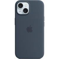 Apple iPhone 15 Silicone Case with MagSafe - Storm Blue £££££££
