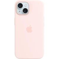 Apple iPhone 15 Silicone Case with MagSafe - Light Pink £££££££