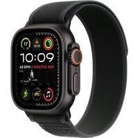 Apple Watch Ultra 2 GPS + Cellular 49mm Smartwatch, Sports Watch with Black Rugged Titanium Case with Black Trail Loop - S/M. Fitness Tracker, Precision GPS, Extra-Long Battery Life, Carbon Neutral