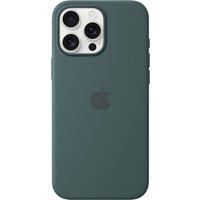 Apple iPhone 16 Pro Max Silicone Case with MagSafe - Lake Green £££££££