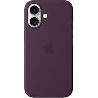 Apple iPhone 16 Silicone Case with MagSafe - Plum £££££££