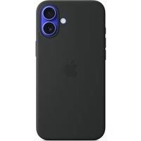 APPLE iPhone 16 Plus Silicone Case with MagSafe - Black, Black