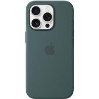 GENUINE OFFICIAL APPLE SILICONE CASE WITH MAGSAFE FOR IPHONE 16 PRO LAKE GREEN