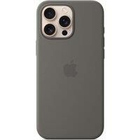 GENUINE APPLE SILICONE CASE WITH MAGSAFE FOR IPHONE 16 PRO MAX STONE GREY