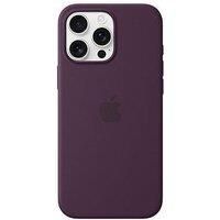 Apple iPhone 16 Pro Max Silicone Case with MagSafe - Plum £££££££
