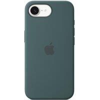 Apple iPhone 16e Silicone Case – Lake Green £££££££