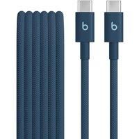 Beats USB-C to USB-C Woven Cable, Fast Charging, Durable/Tangle-Free, Compatible Charger for Apple & Android USB-C Devices (1.5 m) – Nitro Navy