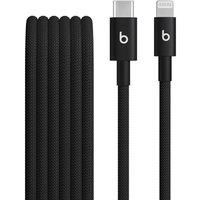 Beats USB-C to Lightning Woven Cable, Fast Charging, Durable/Tangle-Free, Compatible Charger for Apple Devices w Lightning Ports (1.5 m) – Bolt Black