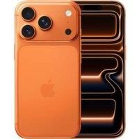 Apple iPhone 17 Pro 256 GB: 6.3-inch Display with ProMotion up to 120Hz, A19 Pro Chip, Breakthrough Battery Life, Pro Fusion Camera System with Center Stage Front Camera; Cosmic Orange