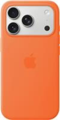Apple Silicone Case with MagSafe for iPhone 17 Pro - Orange, Orange
