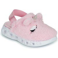 Skechers  HEART LIGHTS SANDALS  girls's Children's Slippers in Pink