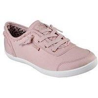 Skechers Women/'s Bobs B Cute Sneaker, Rose Canvas, 4 UK