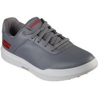 Skechers Mens Go Golf Drive 5 Golf Shoes - Grey/Red - UK 7.5