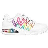 Skechers  UNO 2  women's Shoes (Trainers) in White