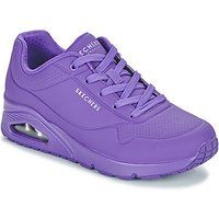 Skechers Women/'s Uno - Night Shades Trainers, Purple, 6 UK