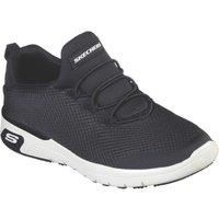 Skechers Women/'s Marsing Waiola SRC Health Care Professional Shoe, Black/White, 3 UK
