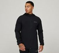 Columbia Tech Softshell Hoodie - Black - Size S