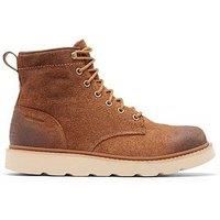 Sorel Men/'s Slabtown 62/' Six Waterproof Fashion Boot, Velvet Tan/Tawny Buff, 12 UK