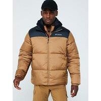Columbia Men'S Puffect Jacket - Brown
