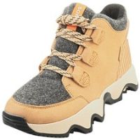 SOREL Kinetic Impact Caribou Wp Womens Casual Boots in Taffy Black - 4 UK