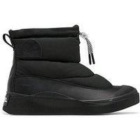 Sorel Womens Out N About 4 Puffy Waterproof Boots - Black