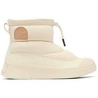 Sorel Womens Out N About 4 Puffy Waterproof Boots - Cream