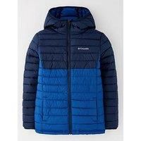 Columbia Youth Boys/' Hooded Jacket, Powder Lite II