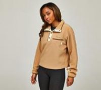 Columbia Womens Helvetia Snap Fleece - Beige - Size M