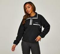 Columbia Womens Helvetia Snap Fleece - Black - Size M