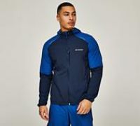 Columbia Tech Nylon Hoodie - Grey - Size L