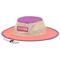 Columbia Youth Unisex Bora Bora 2 Booney, Booney Hat, Dark Stone/Hot Coral/Razzle, S/M