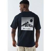 Columbia Men'S Butte Graphic T-Shirt - Black
