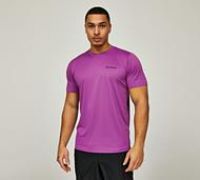 Columbia Hike Crewneck T-Shirt - Purple - Size L
