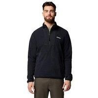 Columbia Men'S Sequoia Grove Half Zip Fleece - Black