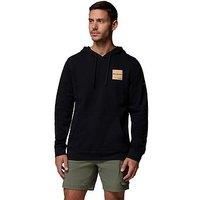 Columbia Trek Hoodie, Graphic Fleece, Adventure-Ready Stretch, Adjustable Hood, Cotton-Rich Jersey, Ribbed Edges, Kangaroo Pocket - Men/'s