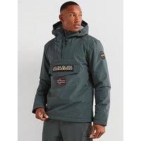 Napapijri  Rainforest Jacket Grey  -  Jackets  - Green -Size M