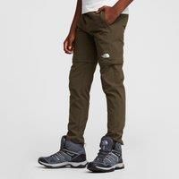 The North Face Kids' Exploration Convertible Trousers, Khaki
