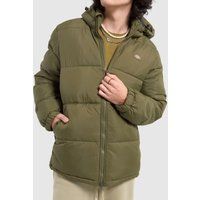 DICKIES Waldenburg Mens Hooded Jacket in Khaki, Size: XL