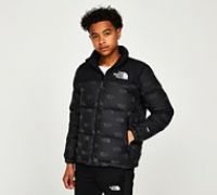 The North Face Junior Printed 1996 Retro Nuptse Jacket - Black - Size M/B