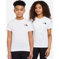 The North Face Teen Short Sleeve Simple Dome Tee - White