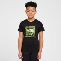 The North Face Kids' Redbox Short Sleeve T-Shirt, Black