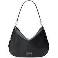 kate spade new york Liv Pebbled Leather Large Hobo, Black, One Size