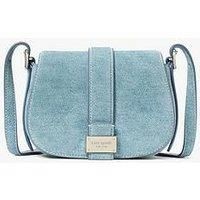Kate Spade New York Nouveau Denim Suede Mini Saddle