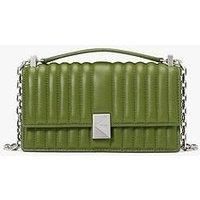 Kate Spade New York Deco Quilted Leather Mini Flap Chain Crossbody