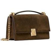 Kate Spade New York Deco Suede Mini Flap Chain Crossbody