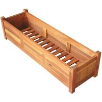 Freeport Park Ian Wood Planter Box 25cm H X 100cm W X 30cm D